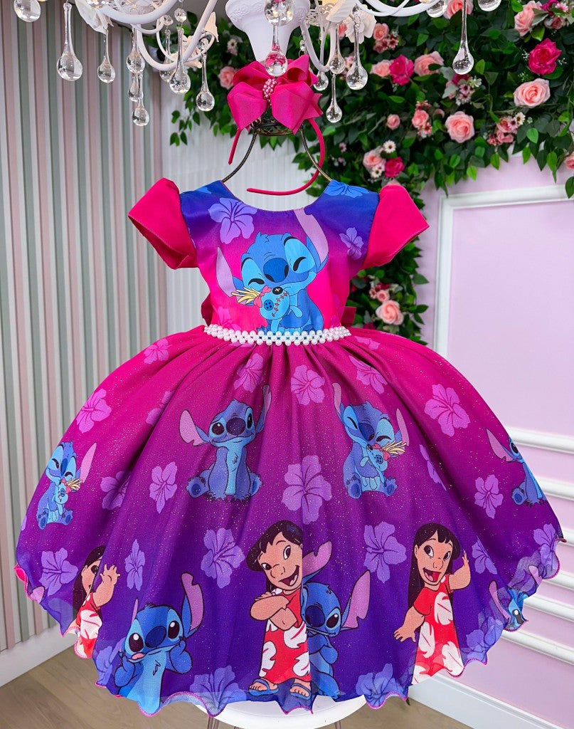 Vestido Tematicos Ysa Kids Lilo Stitch Modelo 2 (VESTTMSSLILOMDLO)