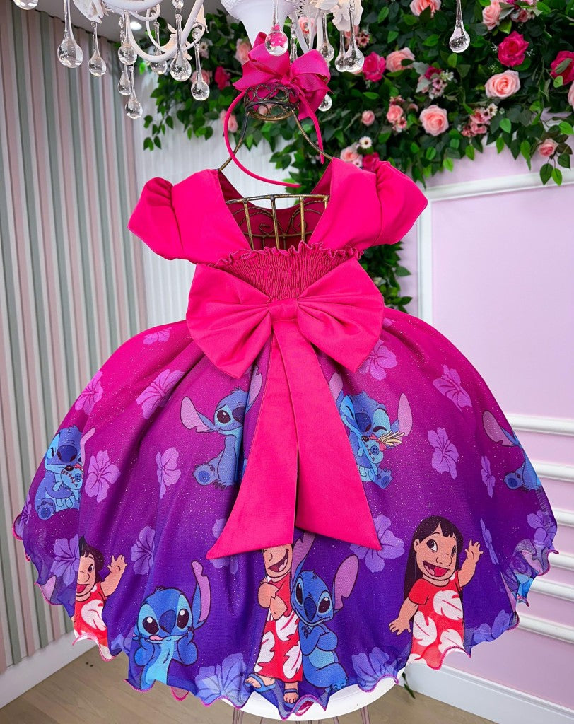 Vestido Tematicos Ysa Kids Lilo Stitch Modelo 2 (VESTTMSSLILOMDLO)