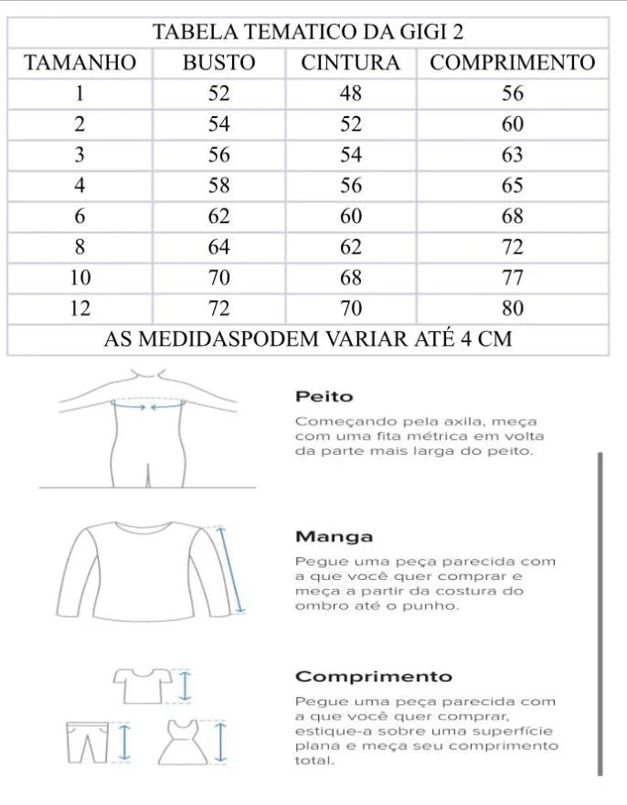 Vestido Infantil Temáticos da Gigi Ariel - A Pequena Sereia (VESTINFTMTGGARIELPQSR)