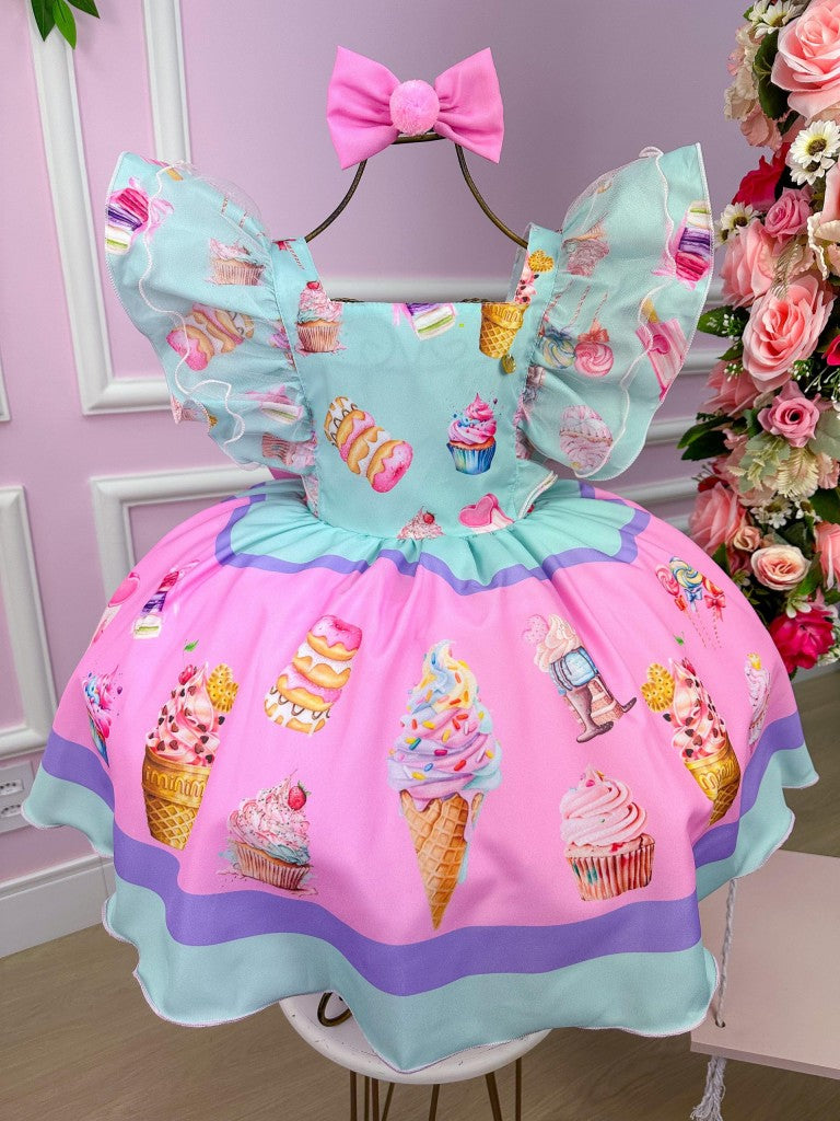 Vestido Tematicos Kids Doces - Doceria - Candy (VESTBNNCLBTMTDCDCRCAND)