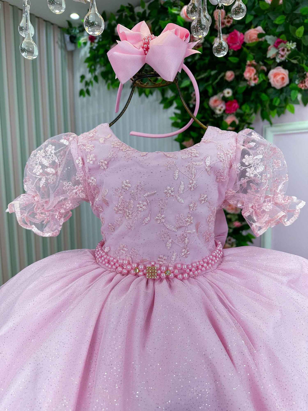 Vestido Bella Child Laize Rosa Bebe (VESTBELLCLDLOIZERSA)