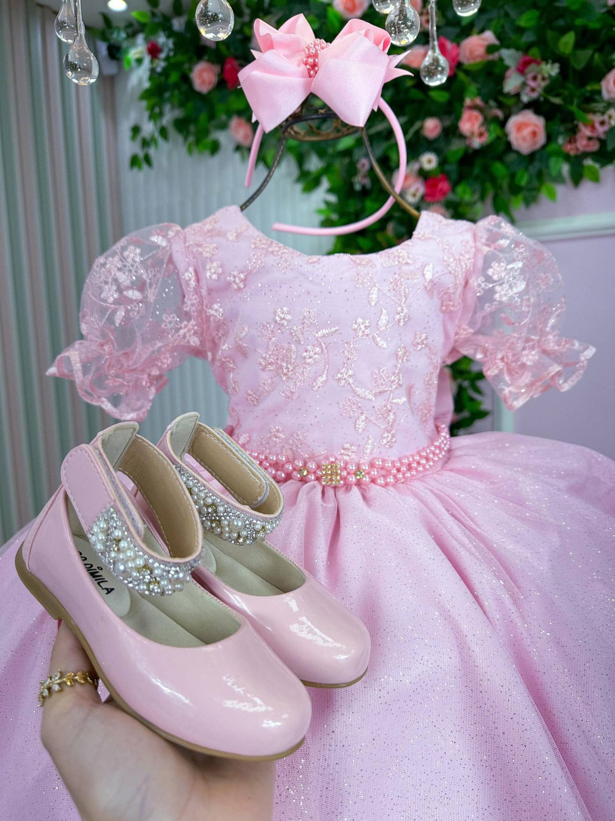 Vestido Bella Child Laize Rosa Bebe (VESTBELLCLDLOIZERSA)