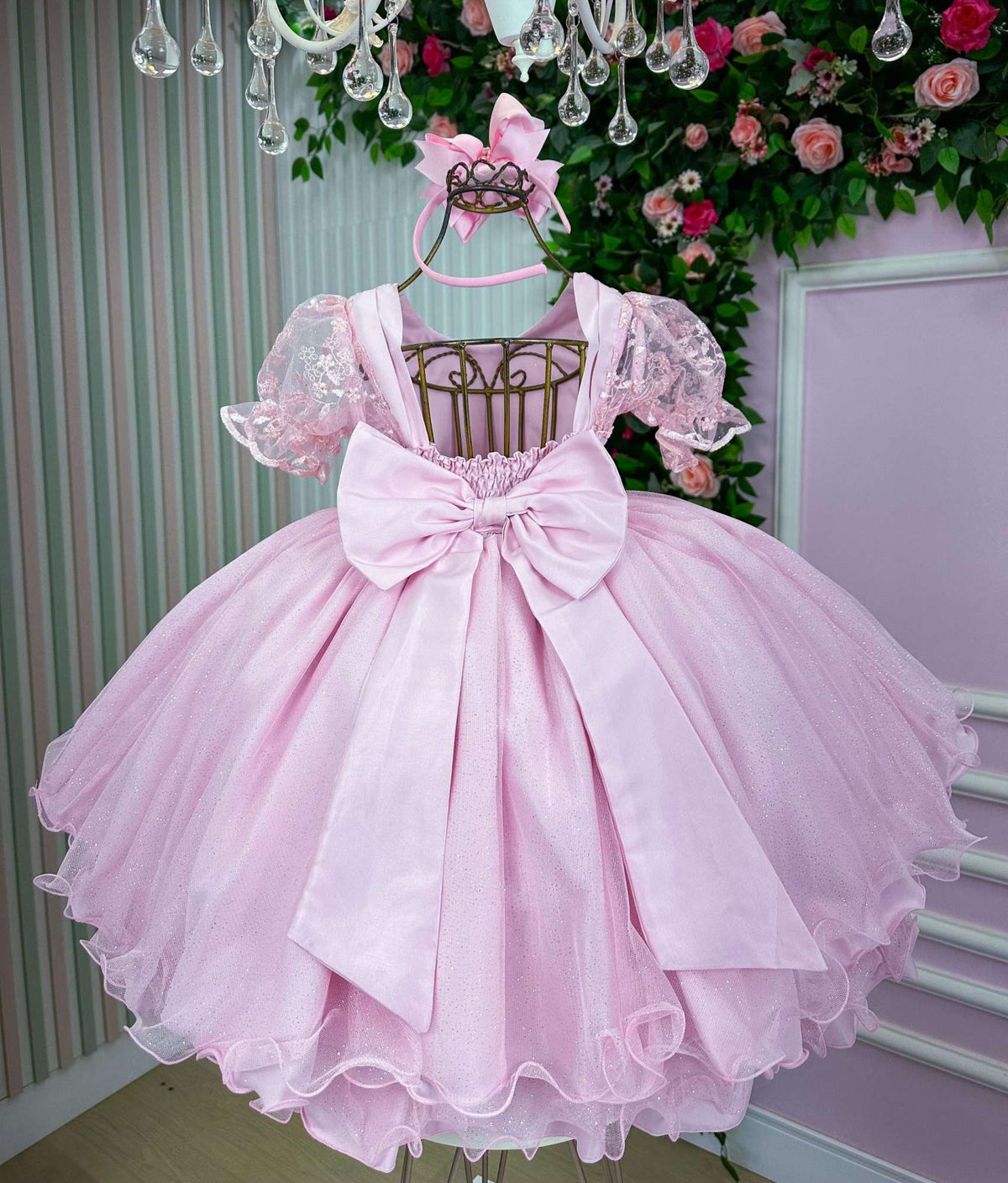Vestido Bella Child Laize Rosa Bebe (VESTBELLCLDLOIZERSA)