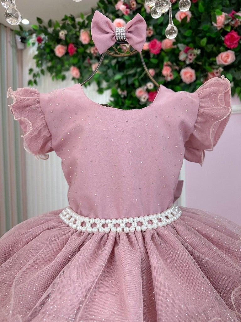 Vestido Ysa Kids Belinda Rose (VESTYSAKDSBLNRS)