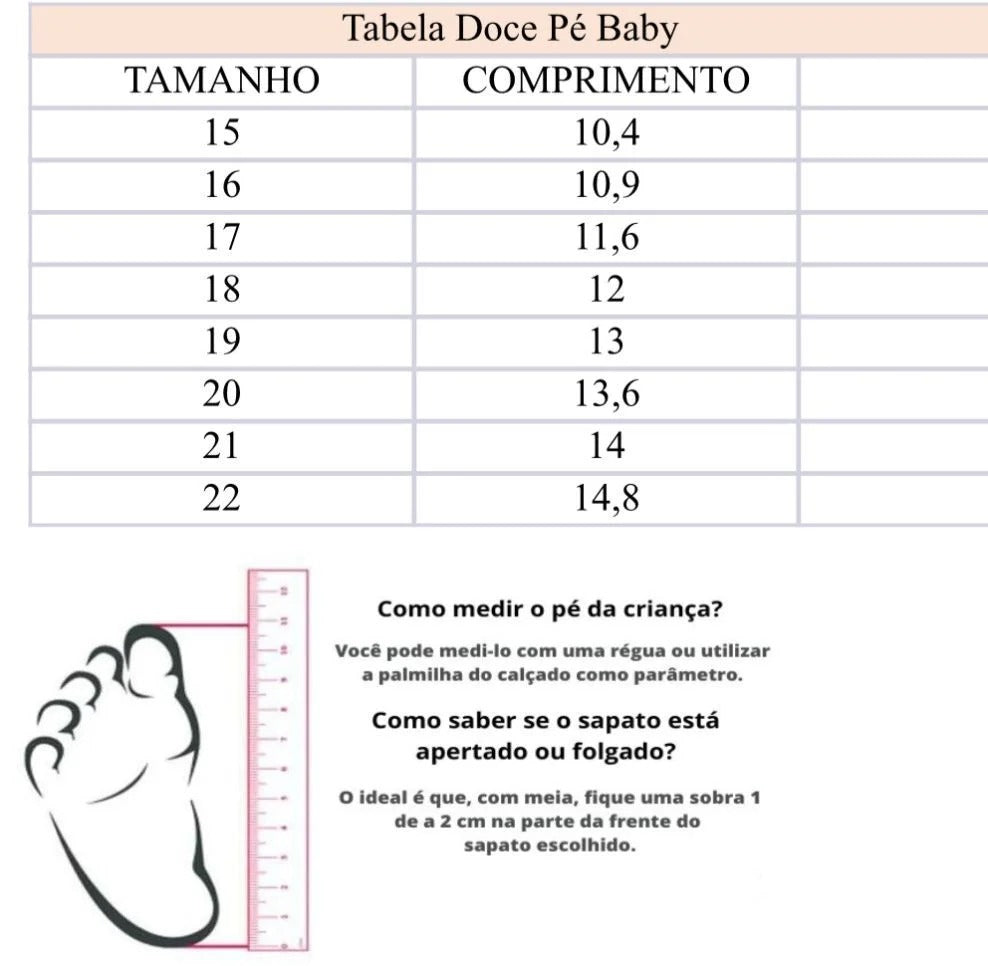Sapatilha Doce Pe Baby Rosa Bebe (SPTDCPBBRBB)