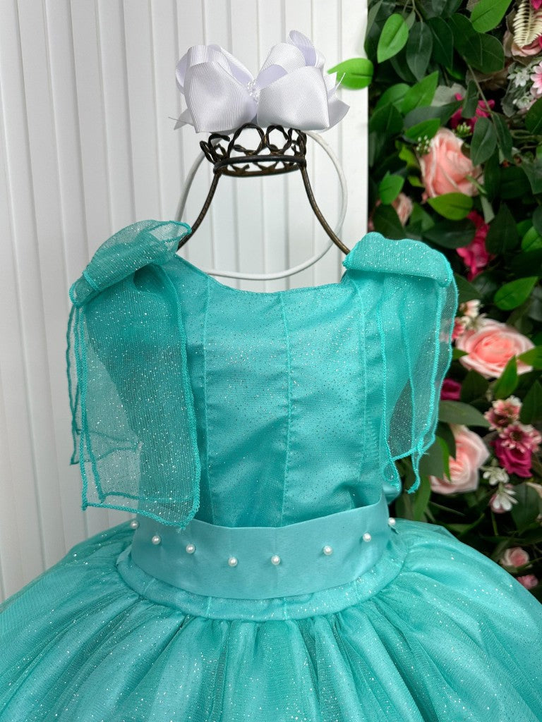 Vestido Marie Longo Mel Verde Tïffany (VESTMRIELNGMELVRTFF)