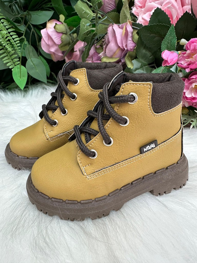 Bota/Coturno Masculina Nilqi Mostarda (BTCTNQIMSTD)