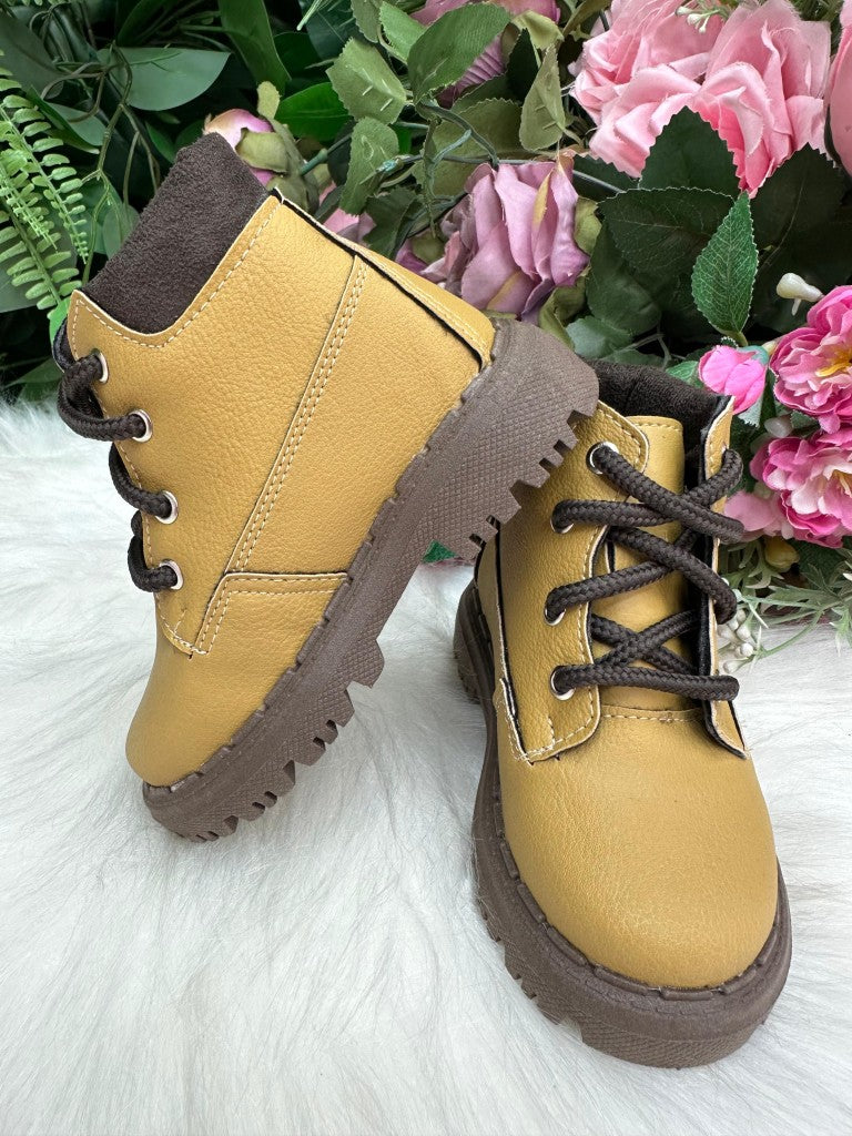 Bota/Coturno Masculina Nilqi Mostarda (BTCTNQIMSTD)