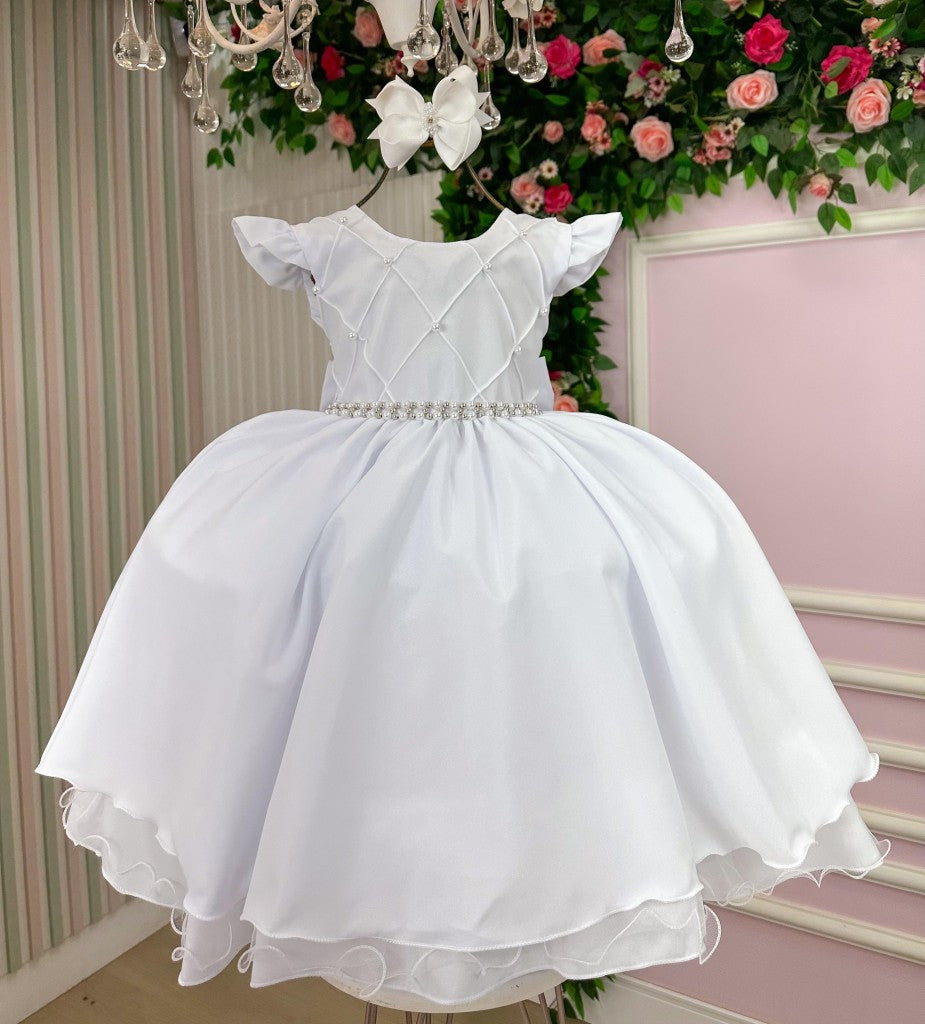 Vestido Ysa Kids Francine Branco - Festa Daminha Formatura Batizado