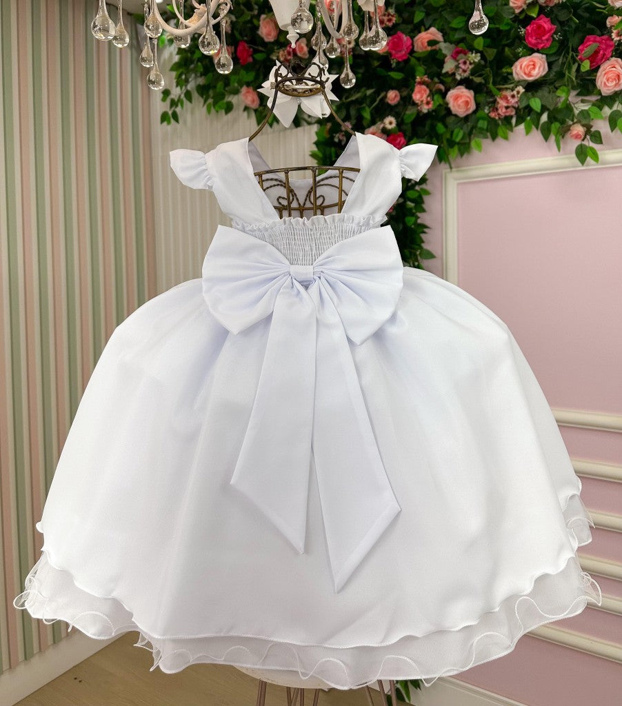 Vestido Ysa Kids Francine Branco - Festa Daminha Formatura Batizado