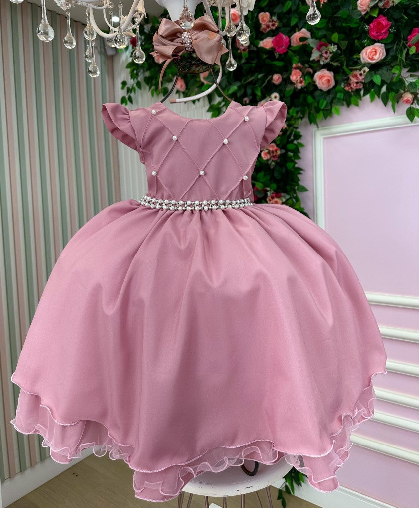 Vestido Ysa Kids Francine Rose - Festa