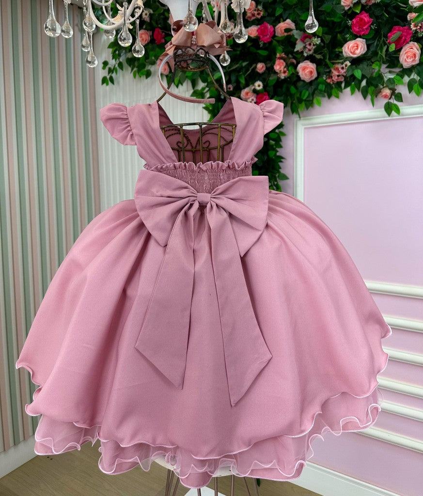 Vestido Ysa Kids Francine Rose - Festa