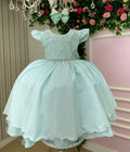 Vestido Ysa Kids Francine Verde Claro - Festa