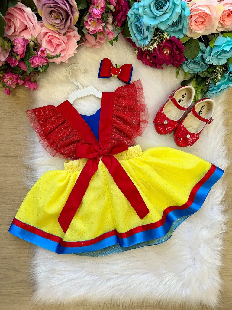 Romper/Vestido Princesa Belli Princesa Maça (ROPERVSTPNCSABRNCANEVE)