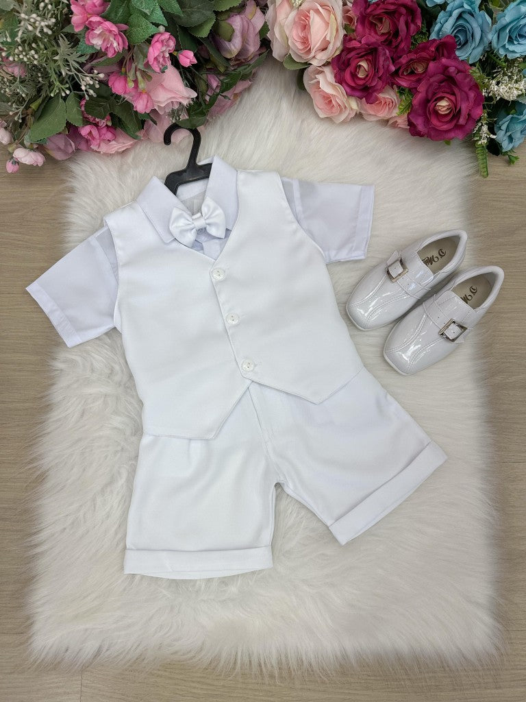 Conjunto Social Miss Cherry Leandro Colete Branco (COSOMICHLECOBR)