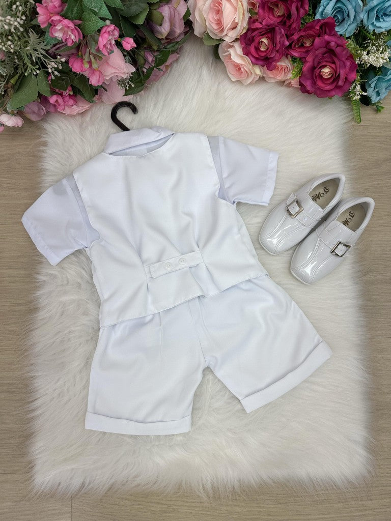 Conjunto Social Miss Cherry Leandro Colete Branco (COSOMICHLECOBR)