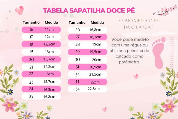 Sapatilha Doce Pe Lili Branco (SPTLDCPLLBRNC)