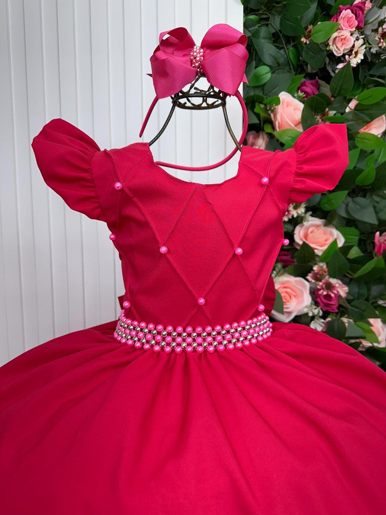 Vestido Ysa Kids Ariane Longo Pink (VESYSAKIDARILOPINK)