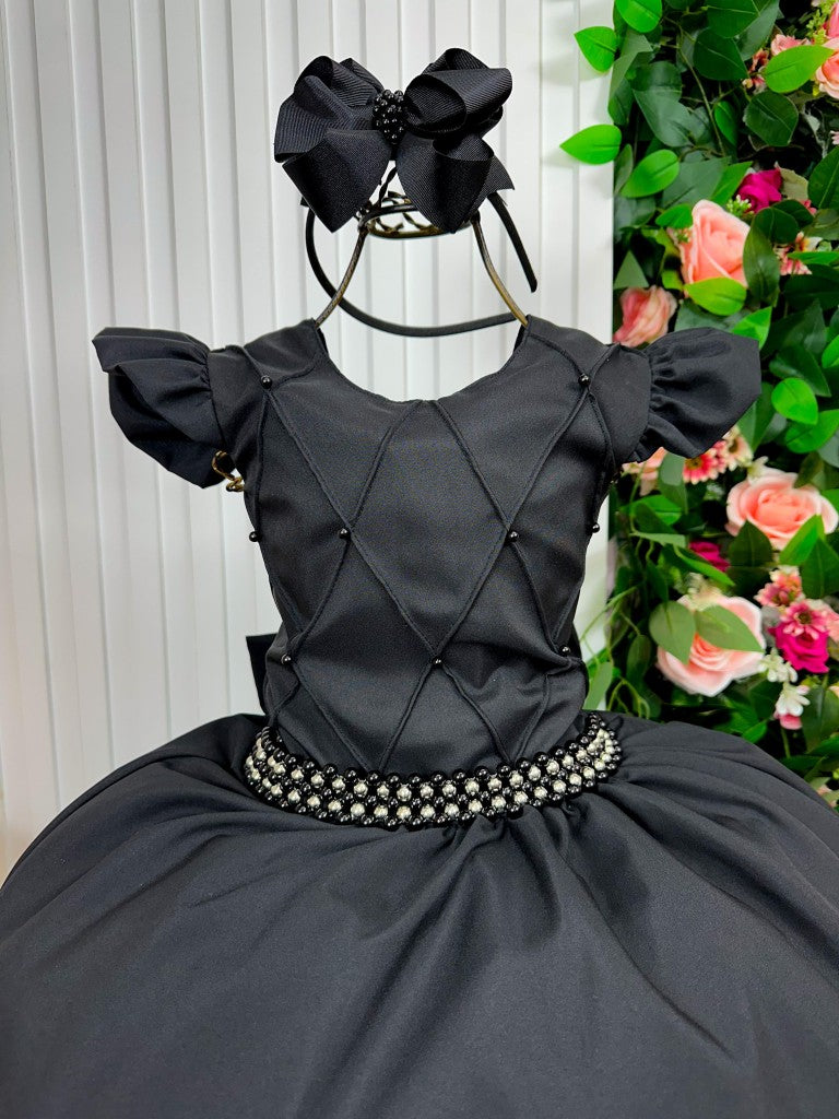 Vestido Ysa Kids Ariane Longo Preto (VESTYSAKIDARILOPR)