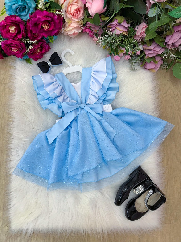 Romper/Vestido Princesa Belli Alice no Pais das Maravilhas (RMPPRBACMR)