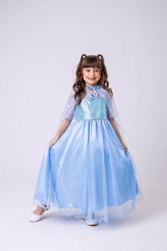 Fantasia Princesa Belli Longa Princesa Gelo (FANTPRNCBLELFRN)