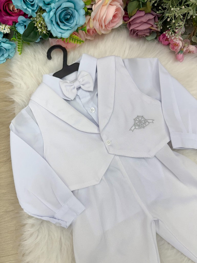 Conjunto Social Miss Cherry Felipe Calça Branco (VESTCONJMSCHRFELPCBRN)
