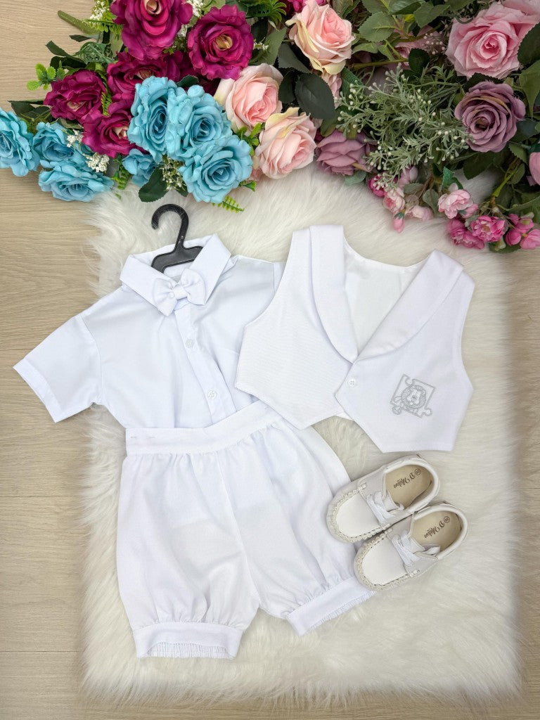 Conjunto Social Miss Cherry Matias Shorts Branco (VESTCONJSCMSSCHRMTSSHRTSBR)