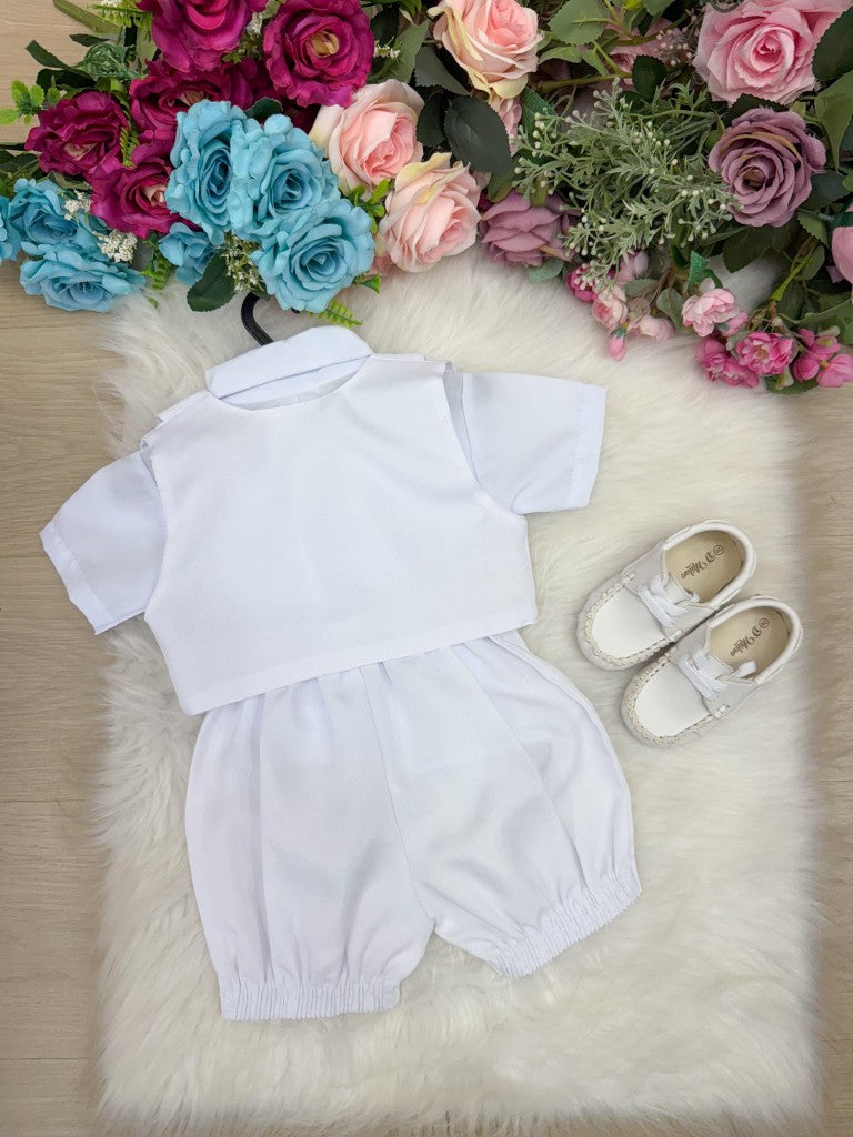 Conjunto Social Miss Cherry Matias Shorts Branco (VESTCONJSCMSSCHRMTSSHRTSBR)