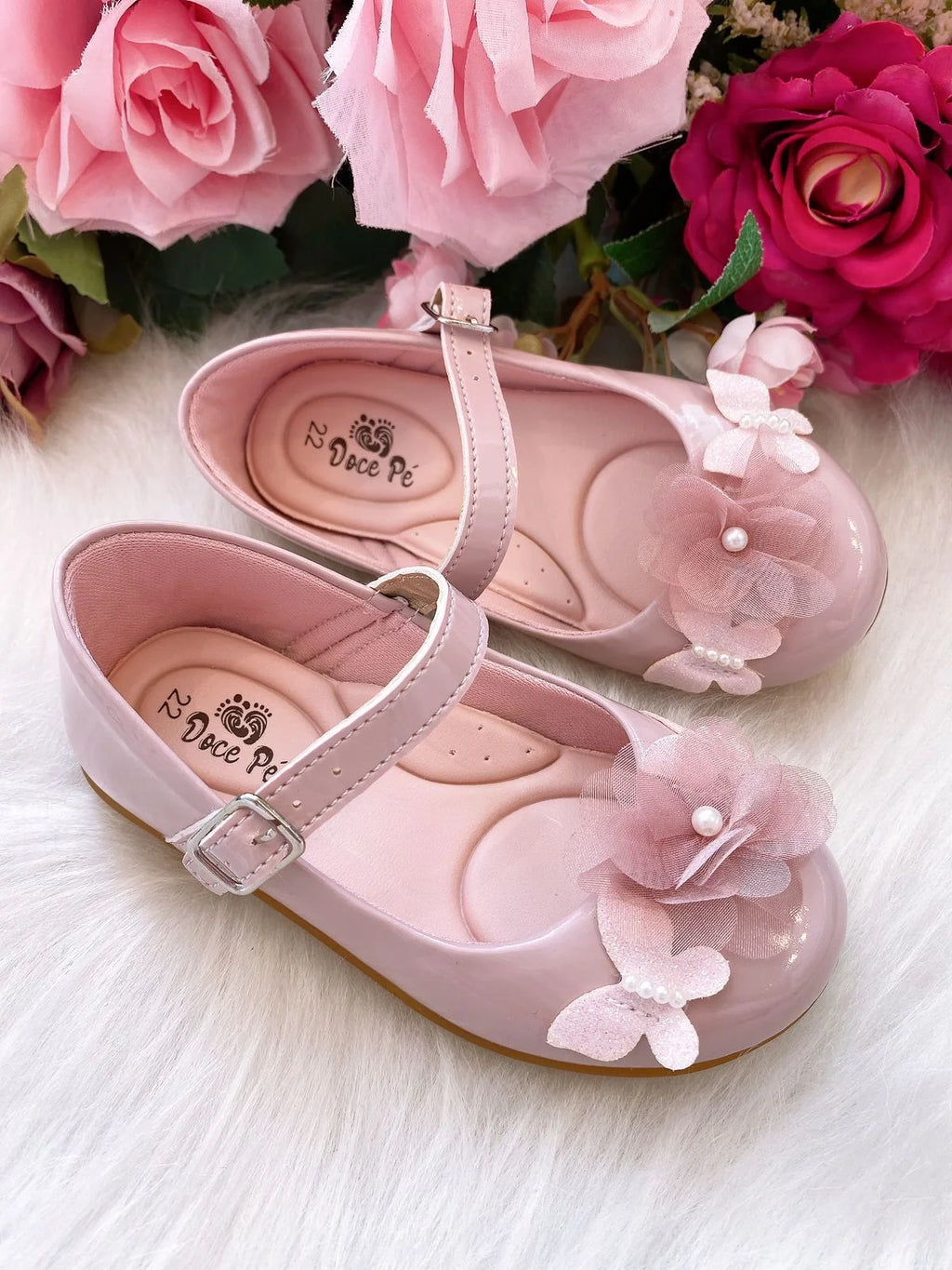 Sapatilha Doce Pe Jardim Encantado Nude - Rose (SPTDCPJRDENCTND)