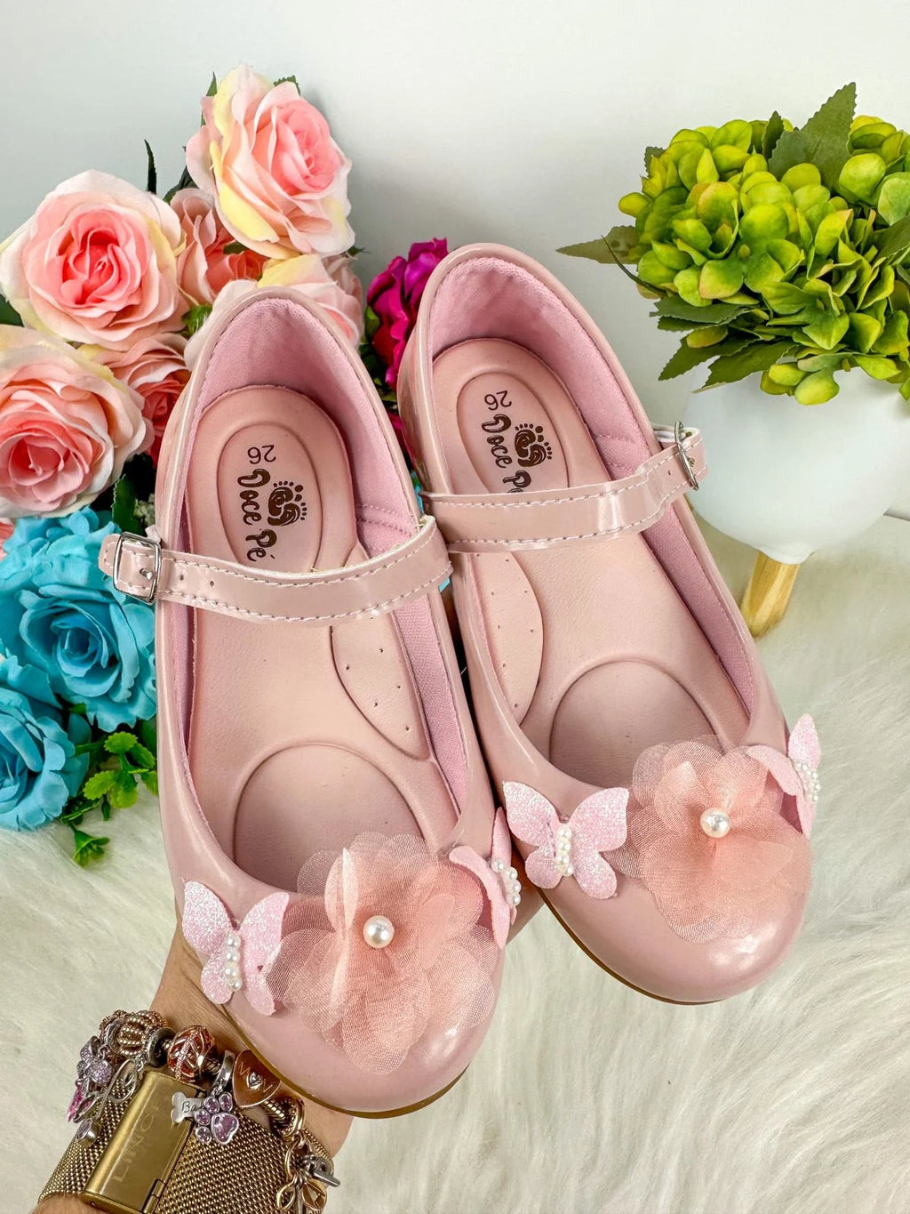Sapatilha Doce Pe Jardim Encantado Nude - Rose (SPTDCPJRDENCTND)