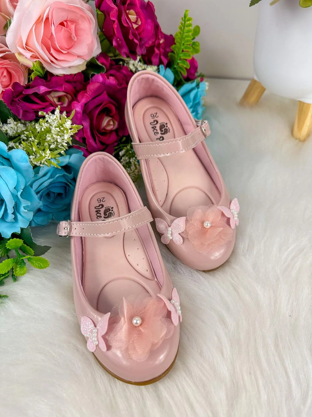 Sapatilha Doce Pe Jardim Encantado Nude - Rose (SPTDCPJRDENCTND)