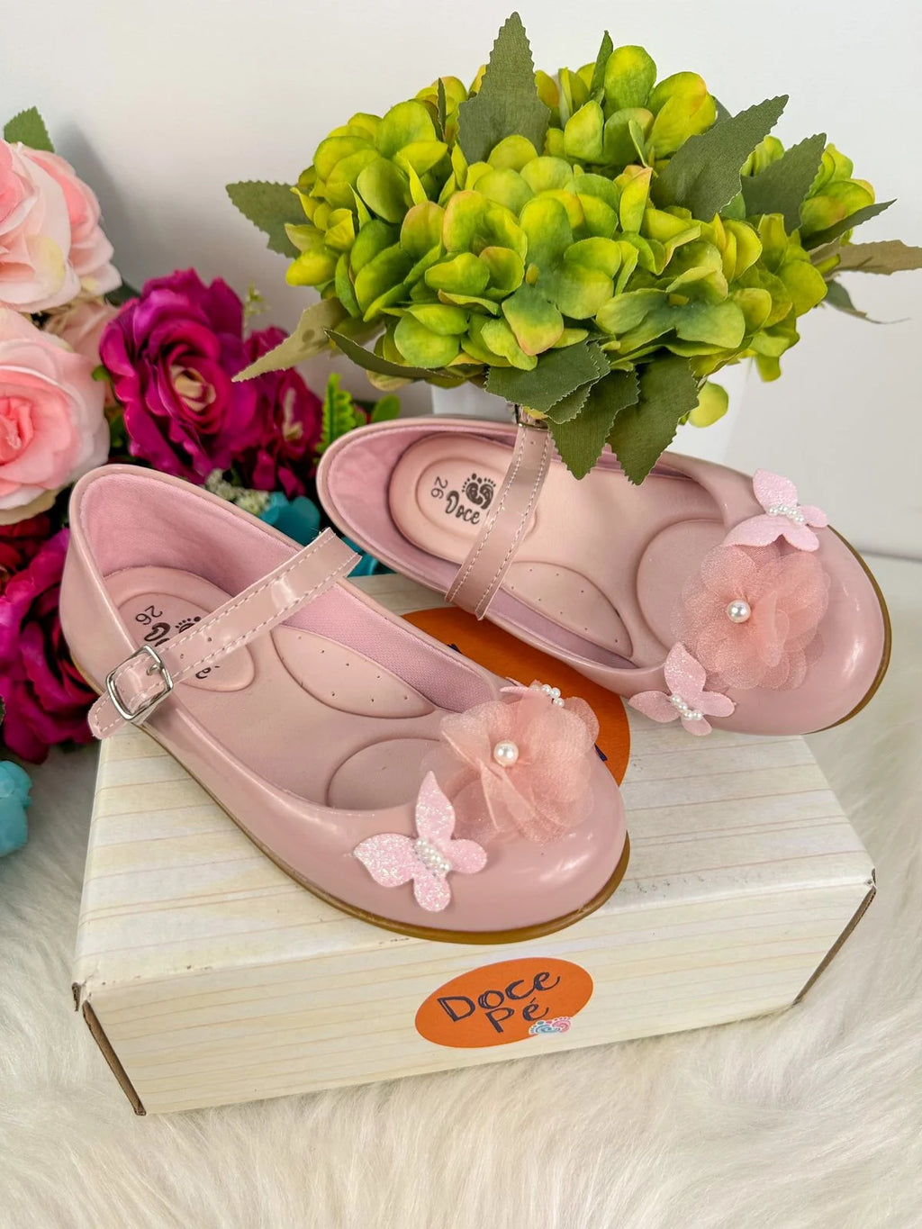 Sapatilha Doce Pe Jardim Encantado Nude - Rose (SPTDCPJRDENCTND)