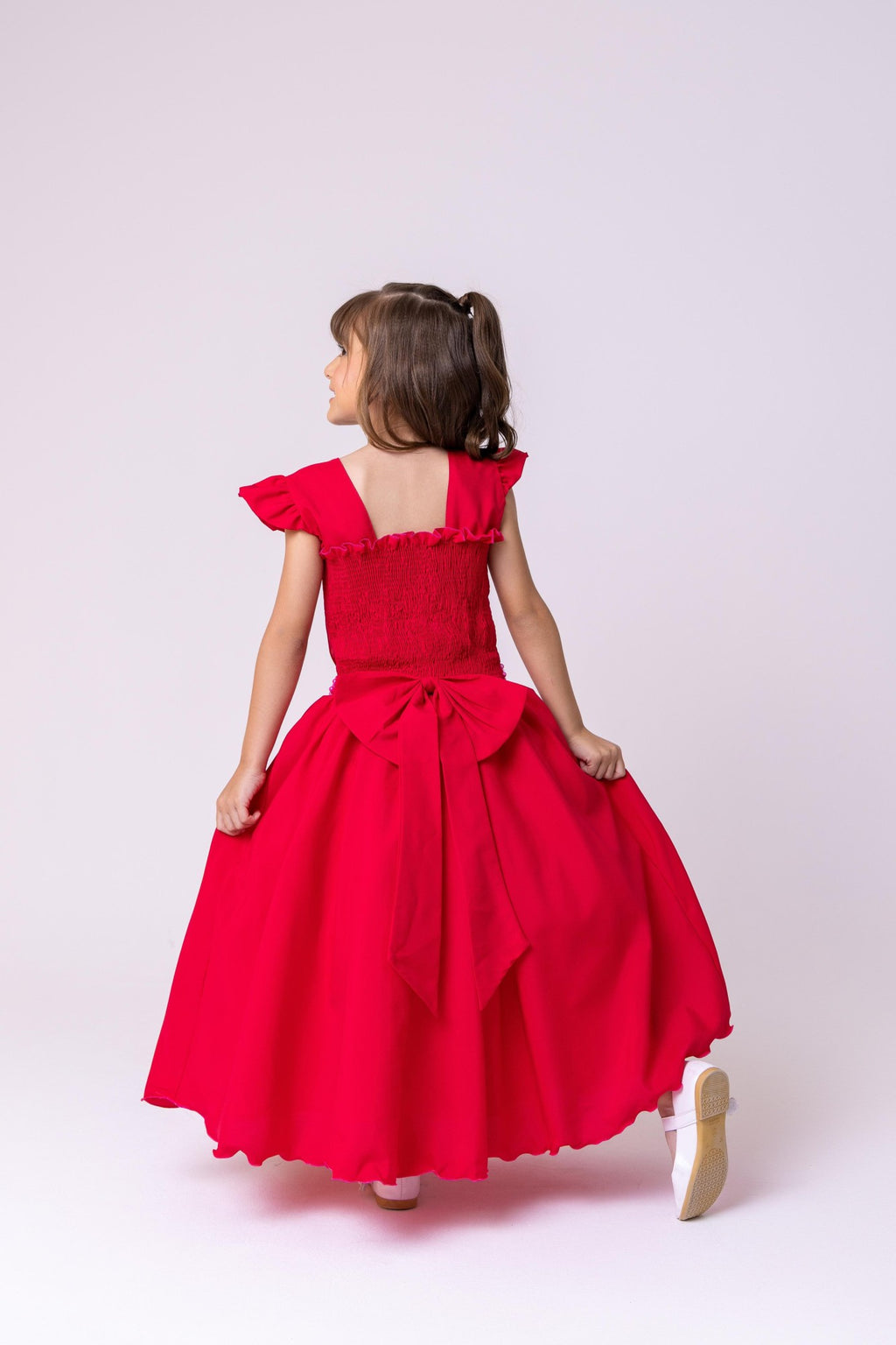 Vestido Ysa Kids Ariane Longo Pink (VESYSAKIDARILOPINK)