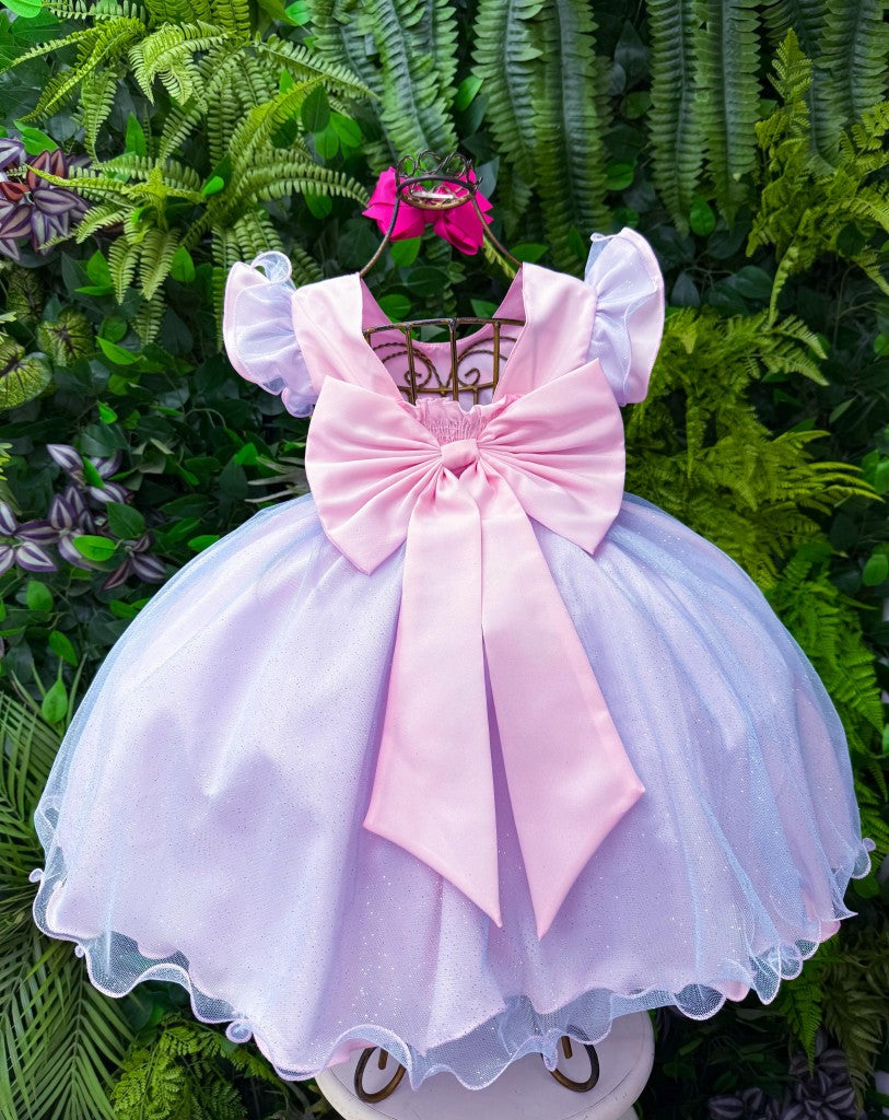 Vestido Tematicos Ysa Kids Lilo Stitch Rosa Bebe com Led (VESTTMTCYSKDSLLOSTCTRSSBBLD)
