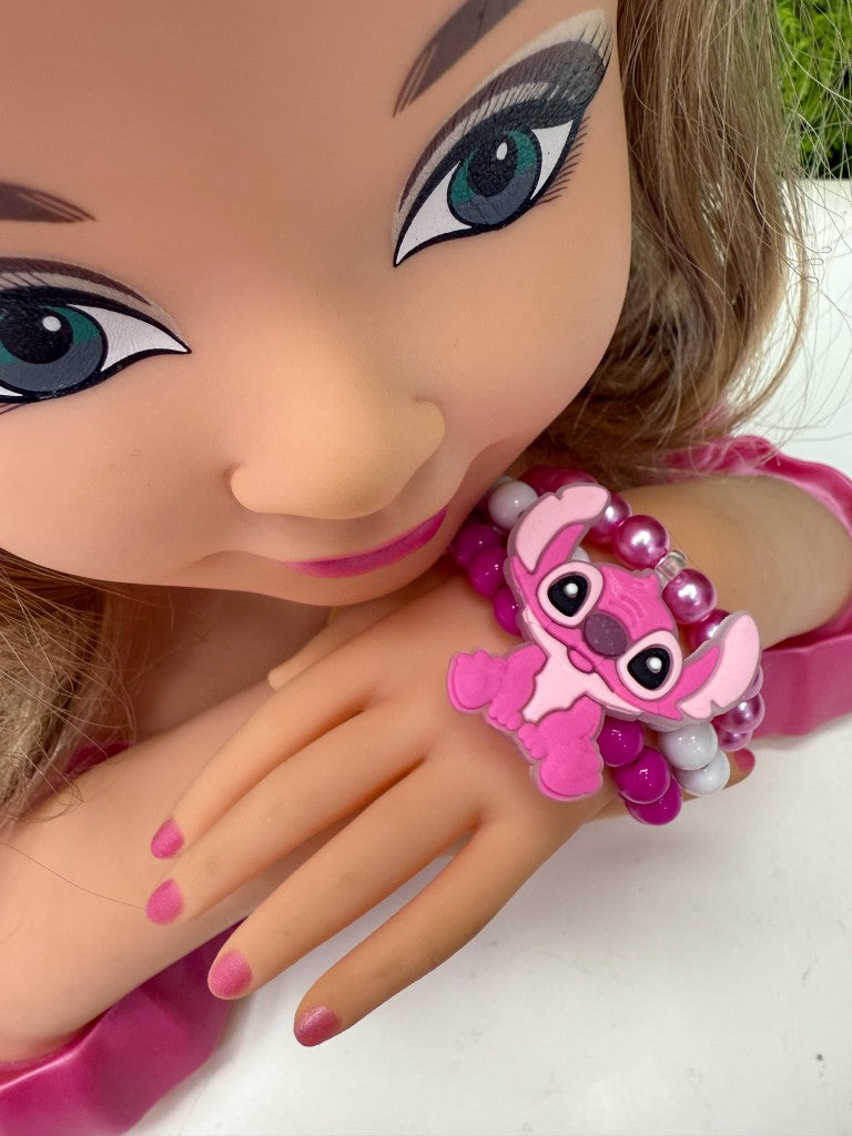 Laço Belli Tematico Angel + Pulseira Rosa (LCOBLLTMTCSTCRS)