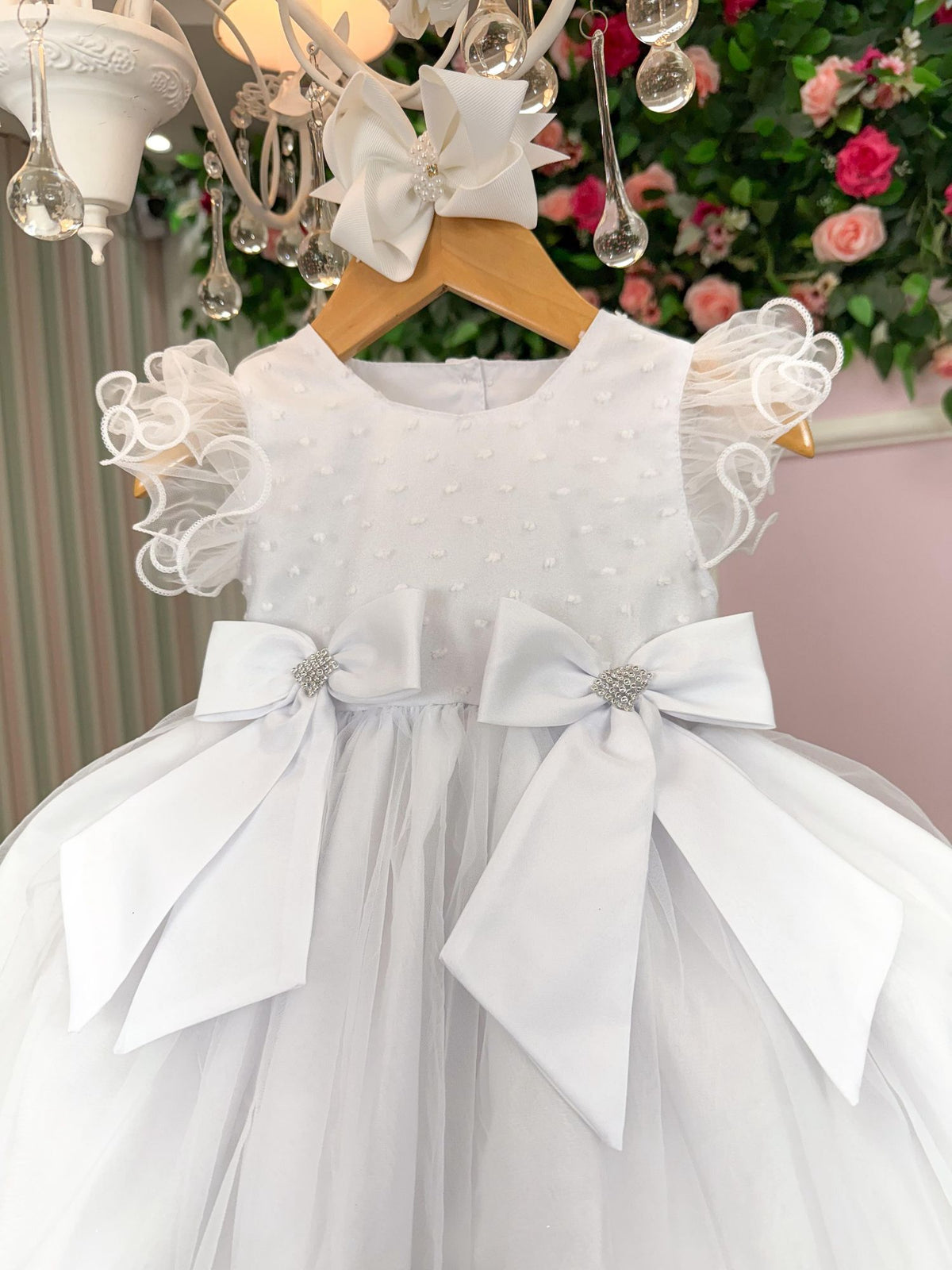 Vestido Marie Bebe Mia Branco (VESTMBBMBRNC)