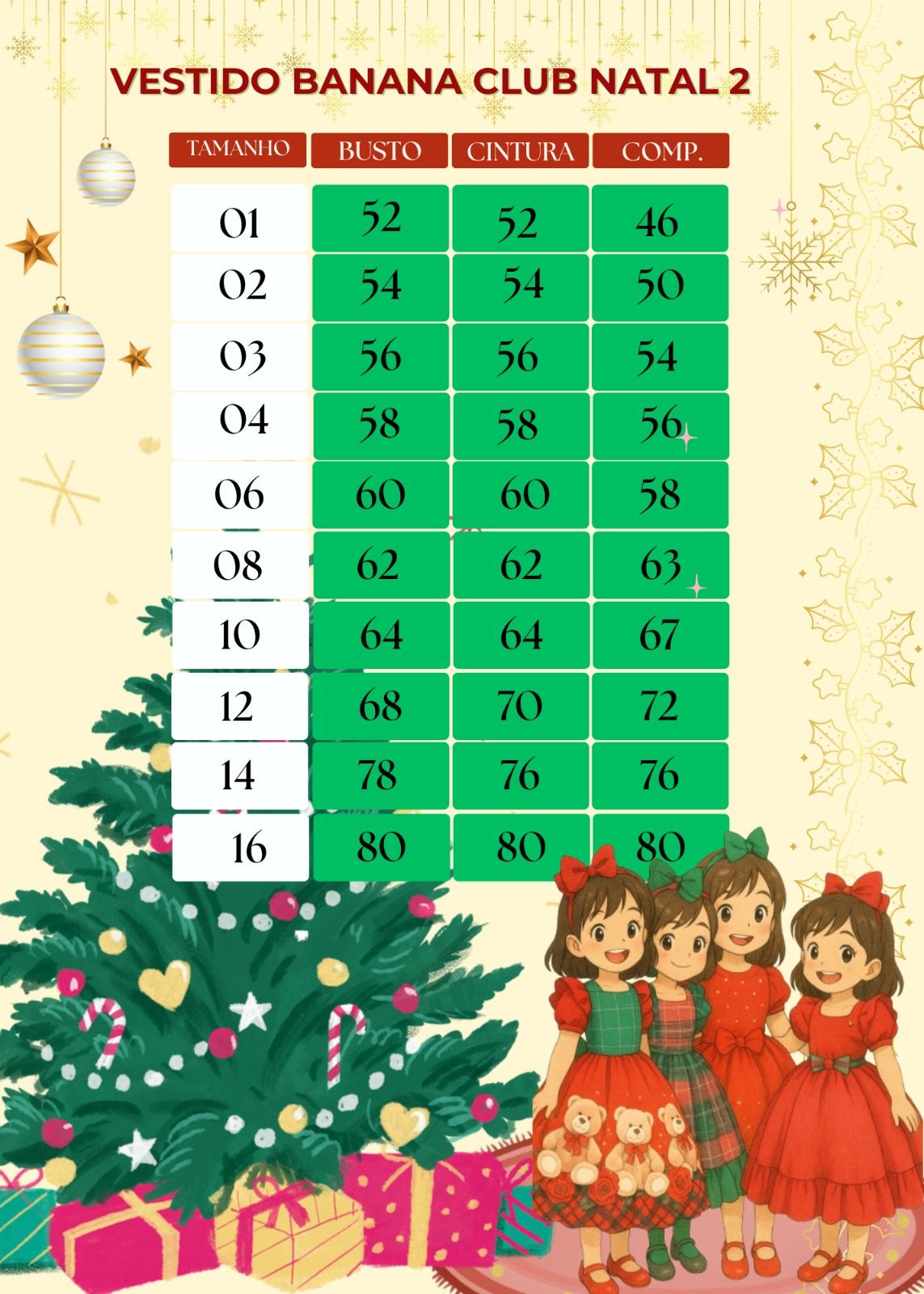 Vestido Banana Club Vermelho Ursinho Flores Natal (VESTBNNCLBVRMLURSFLRNTL)