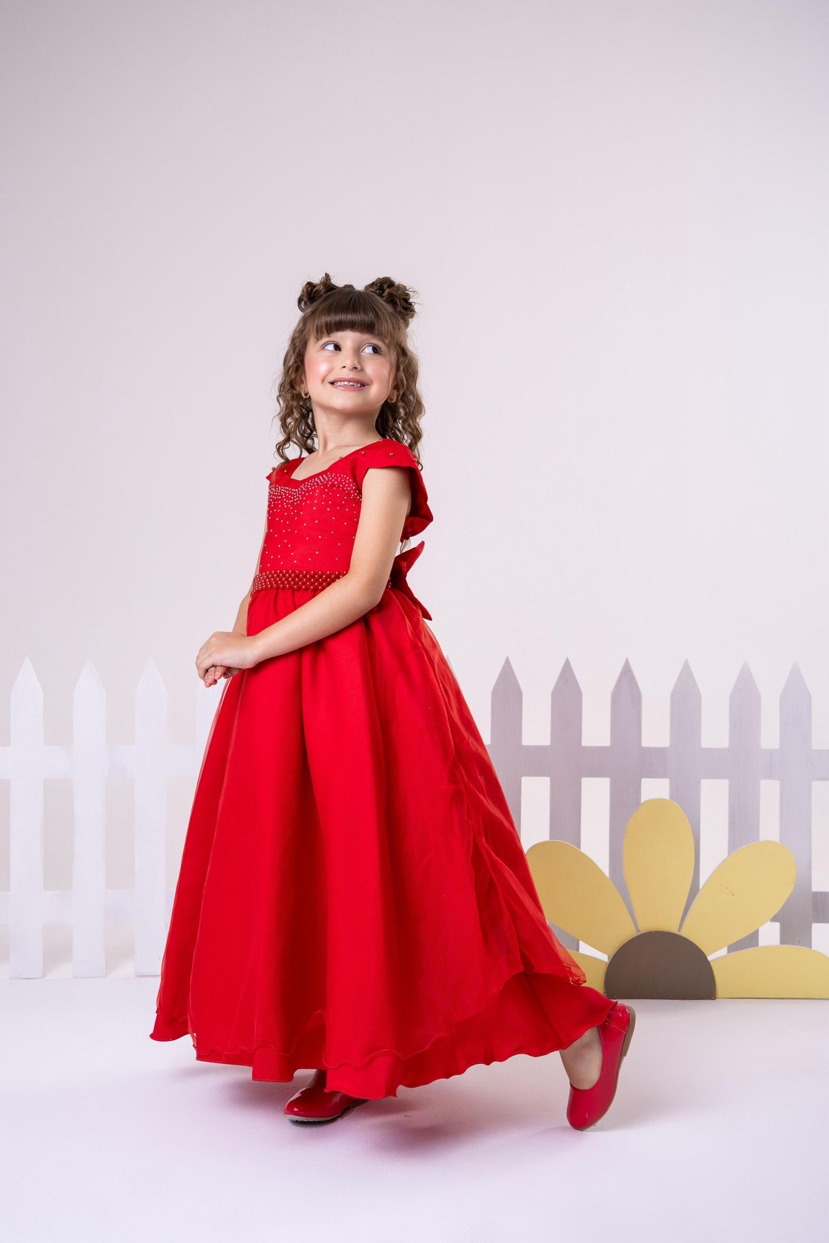 Vestido Giovanella/Giovanela Longo Valentina Vermelho (VESTGVNLLMGVLNTVRML)