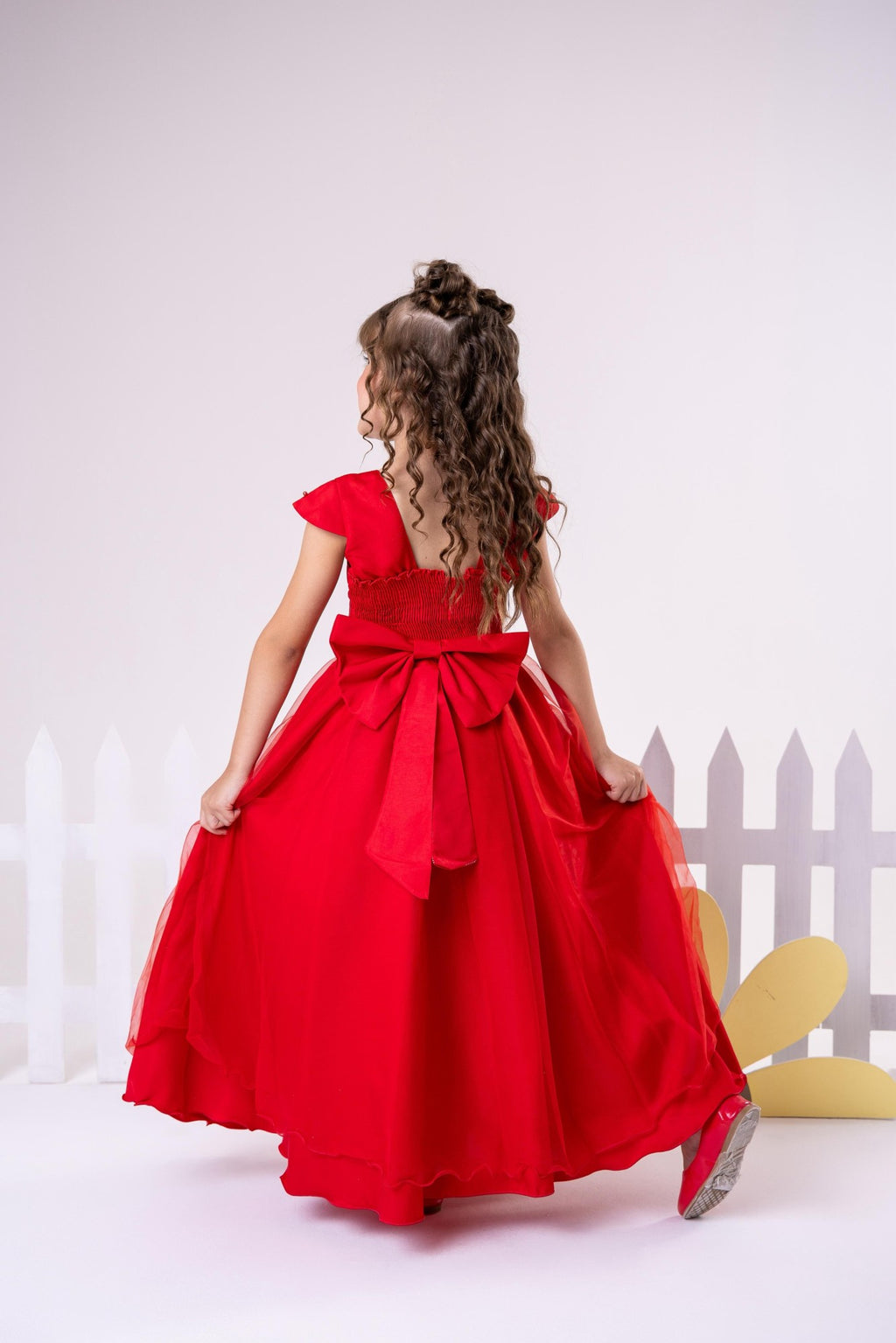 Vestido Giovanella/Giovanela Longo Valentina Vermelho (VESTGVNLLMGVLNTVRML)
