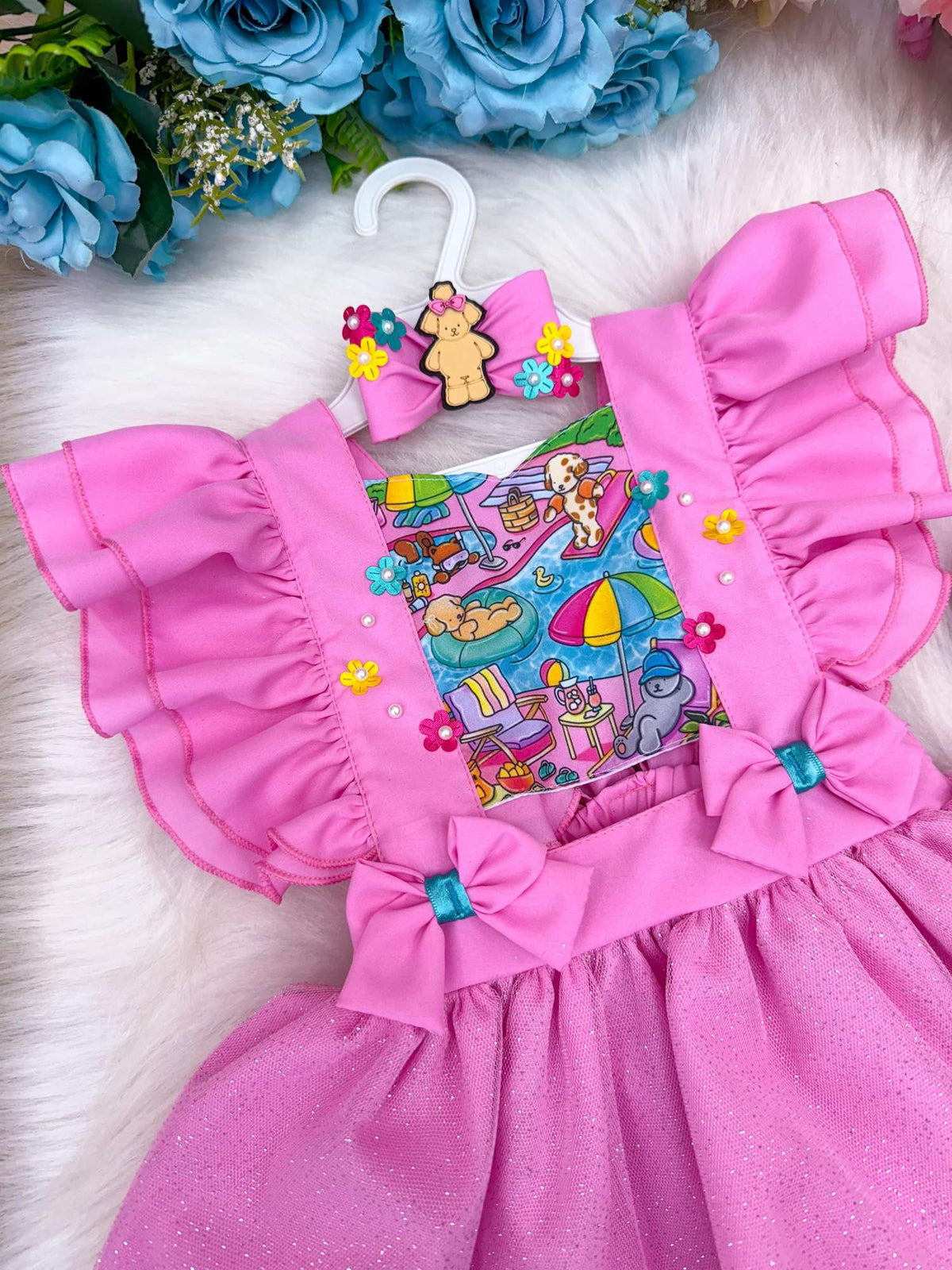 Romper/Vestido Princesa Belli Tematico Bobbie Goods (RMPPRNBLLTMBBGD)