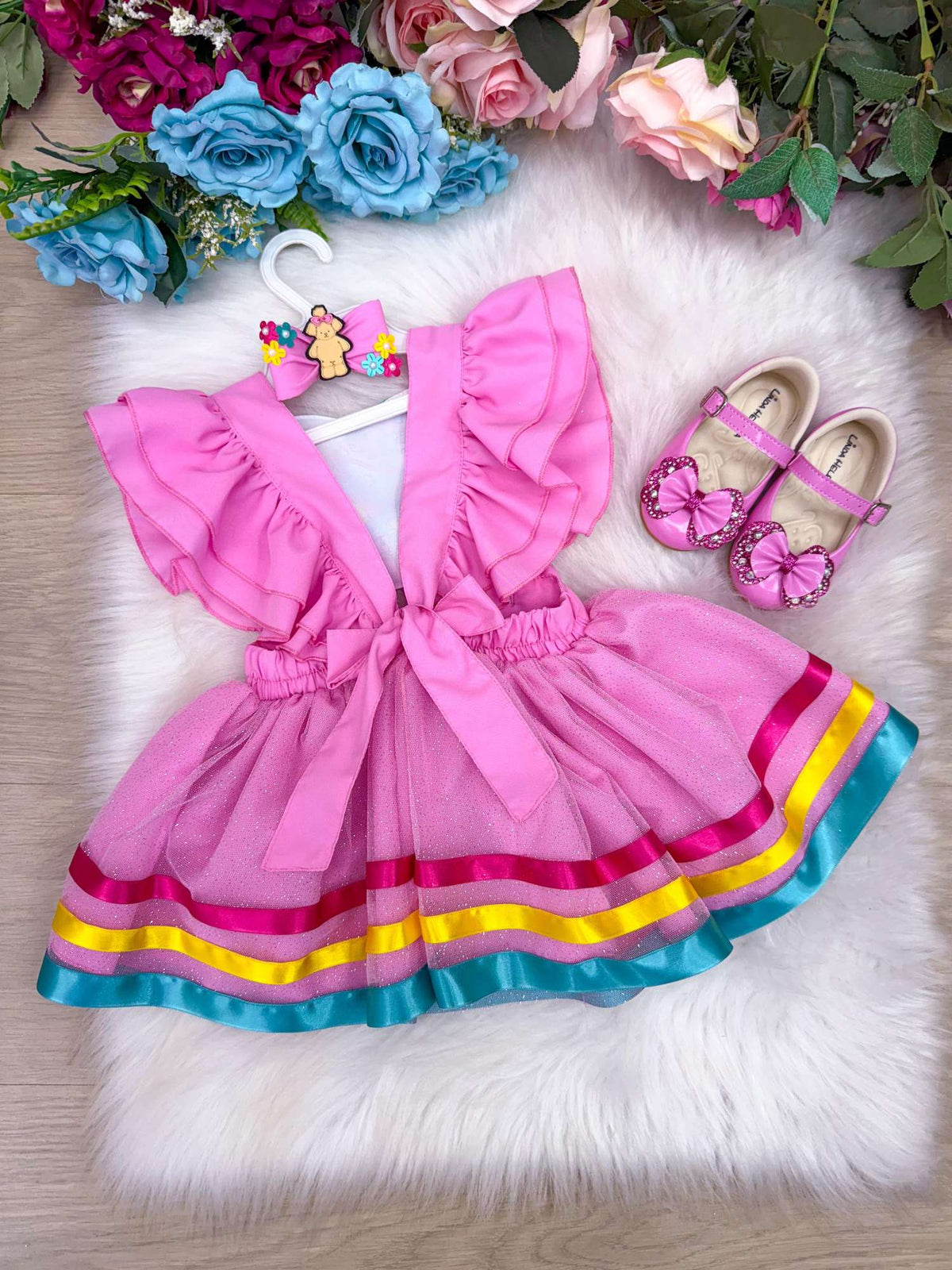 Romper/Vestido Princesa Belli Tematico Bobbie Goods (RMPPRNBLLTMBBGD)