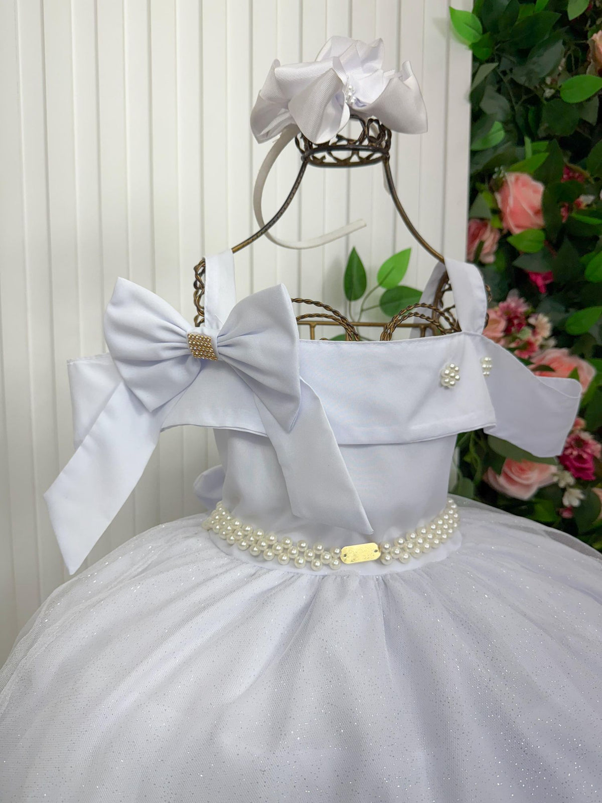 Vestido Banana Club Longo Doce Elegancia Branco (VESTBNNCLBDCLNGELGNBRNC)