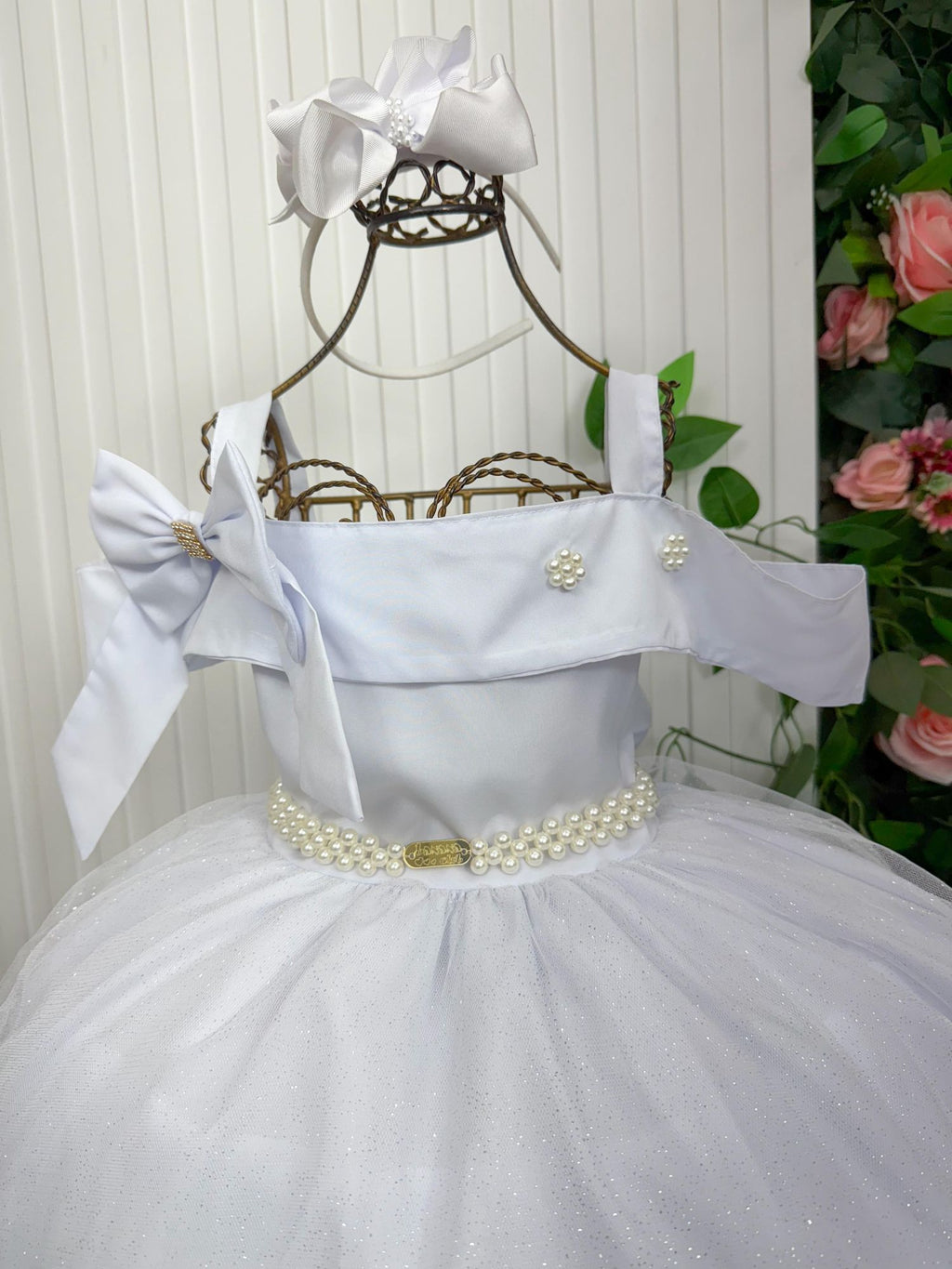 Vestido Banana Club Longo Doce Elegancia Branco (VESTBNNCLBDCLNGELGNBRNC)