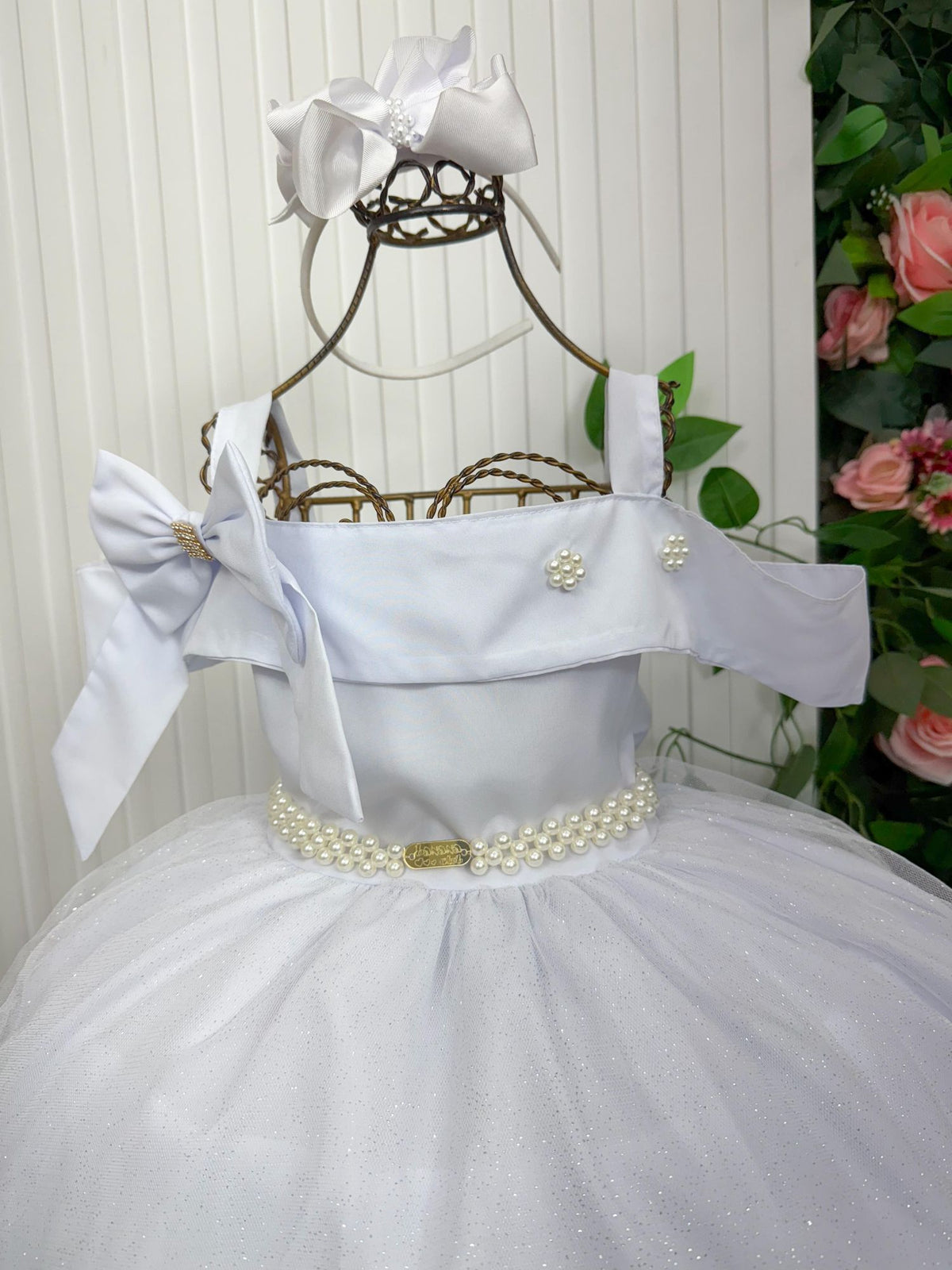 Vestido Banana Club Longo Doce Elegancia Branco (VESTBNNCLBDCLNGELGNBRNC)