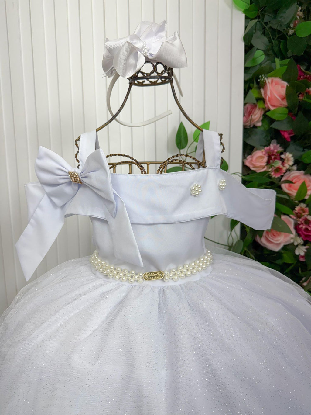 Vestido Banana Club Longo Doce Elegancia Branco (VESTBNNCLBDCLNGELGNBRNC)