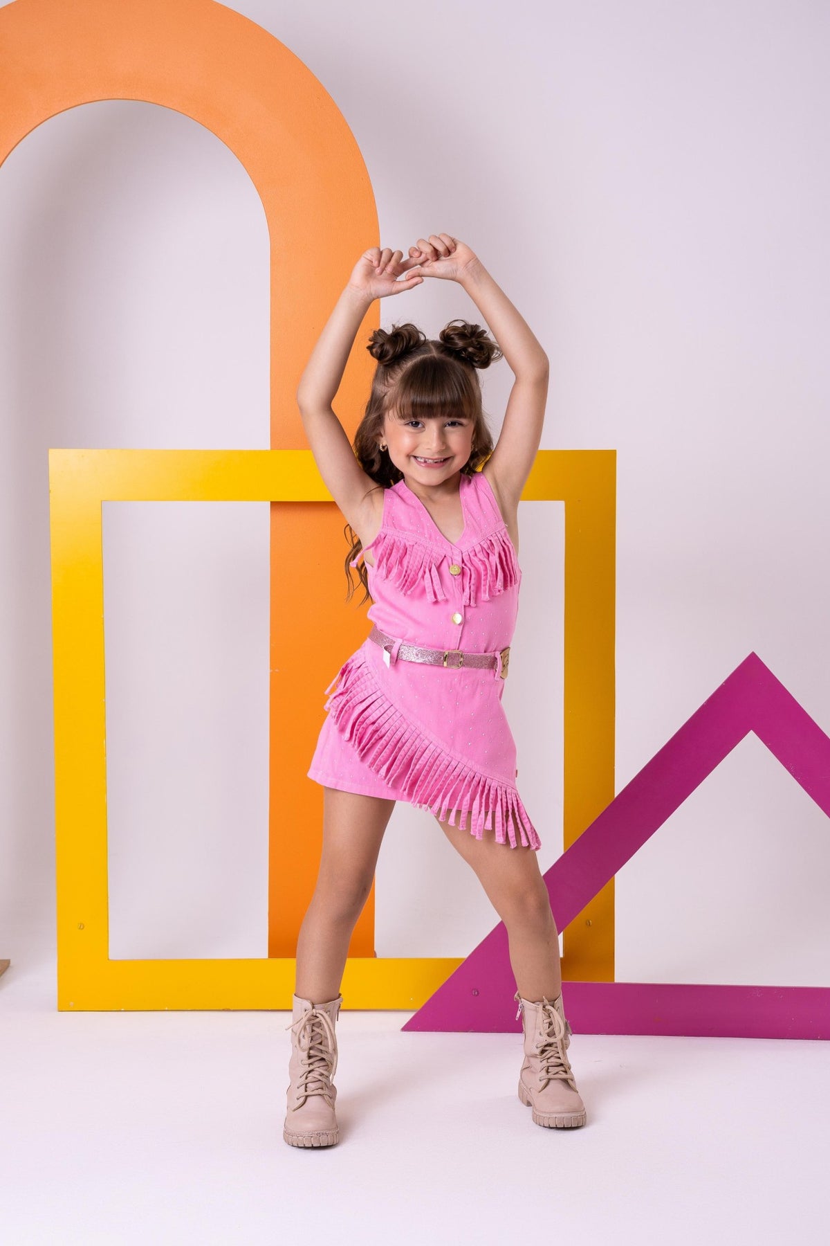 Conjunto Blogueirinha Boiadeira Maraisa Rosa (CUNJBLOGBOADRMRSRS)