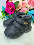 Bota Coturno Masculina Ortobaby Pedro Preto