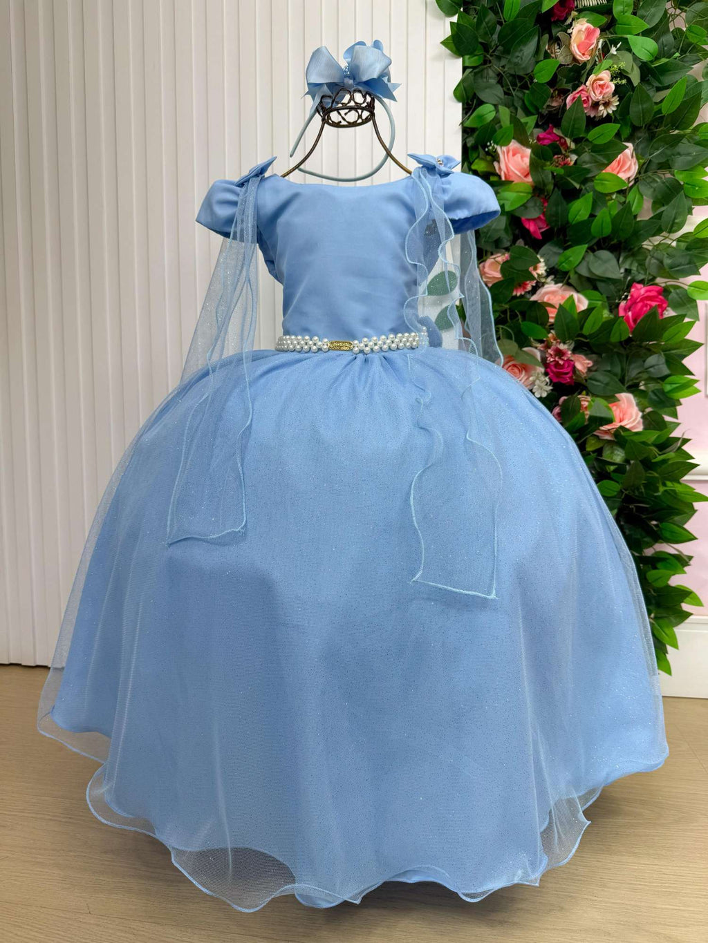 Vestido Banana Club Longo Diamante Azul (VESTBNNCLBLGDMTAZLB)