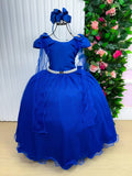 Vestido Banana Club Longo Diamante Azul Royal (VESTBNANCLBLNDAMTAZL)