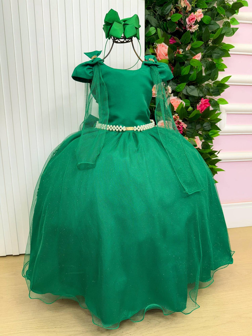 Vestido Banana Club Longo Diamante Verde Bandeira (VESTBNANCLBLONVRDBAND)